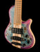 Mayones Cali4 17.5" Scale Bass Swamp Ash Body 3A Eye Poplar Top Custom Color Shinerburst