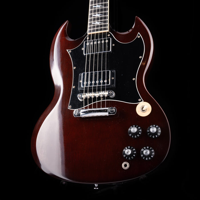 Pre Owned Gibson Custom Shop Angus Young Thunderstruck SG VOS Aged Cherry With OHSC