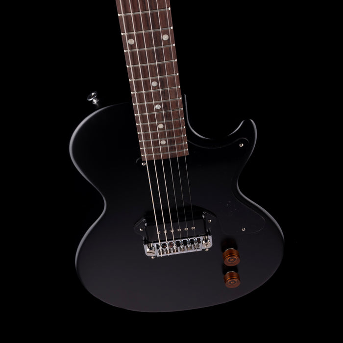 Pre Owned Gibson Charlie Starr Les Paul Junior Ebony With OHSC