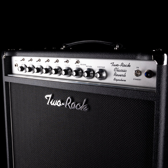 Pre Owned Two-Rock Classic Reverb Signature 1x12" 50-Watt Black Guitar Amp Combo With Footswitch
