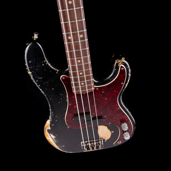 Vintage 1966 Fender Precision Bass Black With OHSC