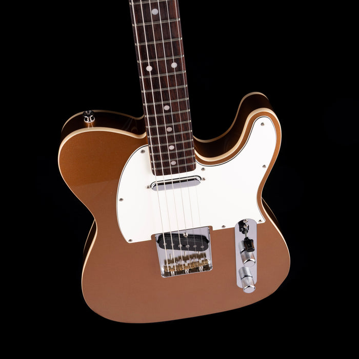 Pre Owned Fender JV Modified 60's Custom Telecaster Firemist Gold With Gig Bag