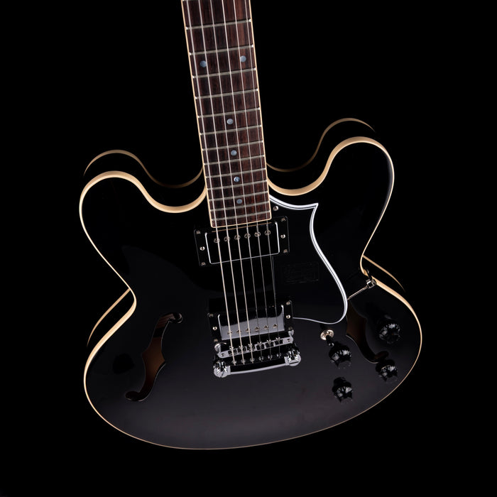 Heritage Standard H-535 Semi-Hollow Ebony Electric Guitar with Case