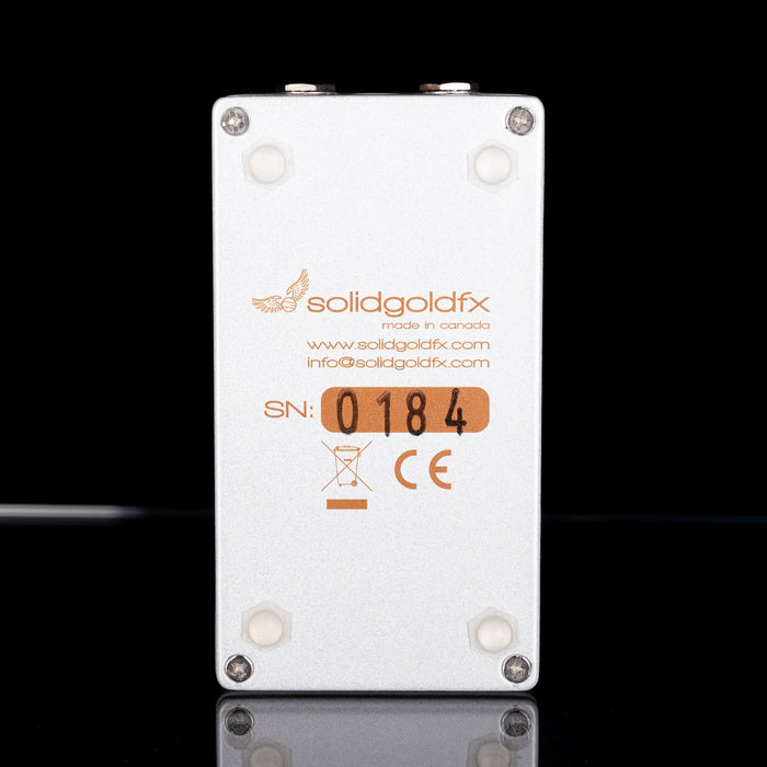 Used SolidGoldFX Ether Modulator Reverb Pedal With Box