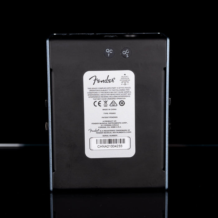 Used Fender Tre-Verb Tremolo Pedal With Box - 3