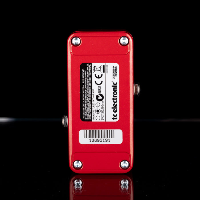 Used TC Electronic Hall of Fame Mini Reverb Pedal with Box - 3