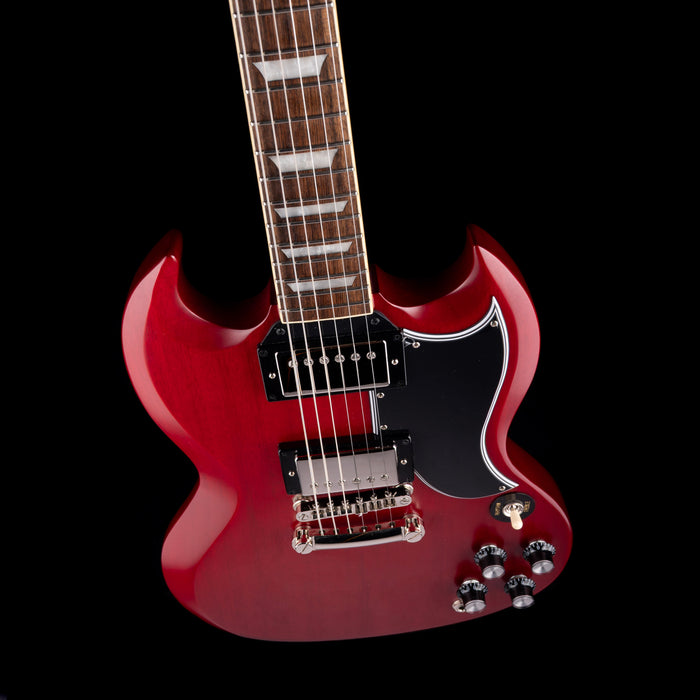Pre Owned Epiphone Inspired By Gibson '61 SG "Aged Sixties Cherry" With OHSC