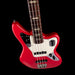 Pre Owned 2007 Fender Made in Japan Jaguar Bass Hot Rod Red With Gig Bag
