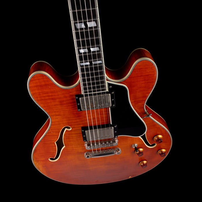 Pre Owned Eastman T59/V Antique Amber Electric Guitar With OHSC