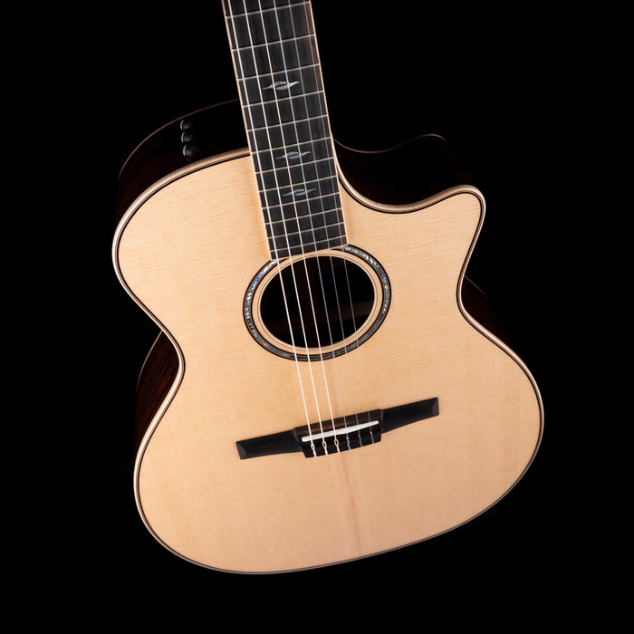Taylor 814ce-N Nylon String Acoustic Electric Guitar Natural With Case