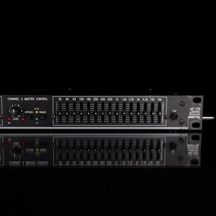 Used Rane ME15B - 2 Channel Graphic Equalizer Rackmount