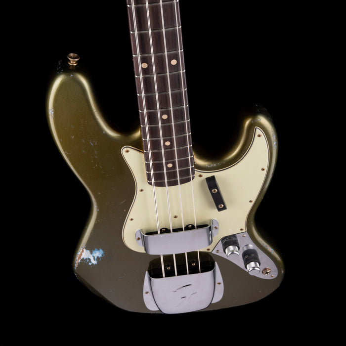 Fender Custom Shop Masterbuilt Jason Smith 1960 Jazz Bass Relic Aged Lake Placid Blue