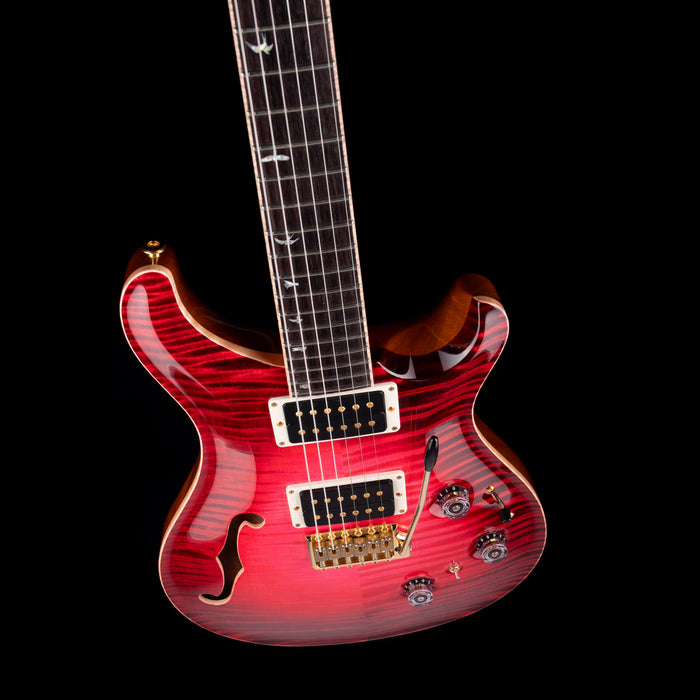 PRS Private Stock Custom 24 Semi-Hollow Piezo Blood Red Glow With Case