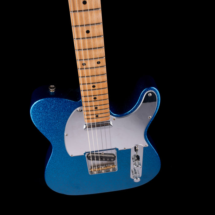 Used Fender Artist Series J Mascis Tele Bottle Rocket Blue Flake With Gig Bag