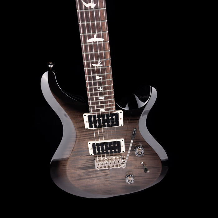 PRS S2 Custom 24 Faded Gray Black Purple Burst with Gig Bag