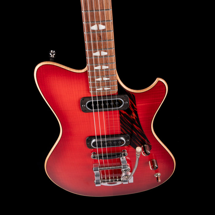 Used 2023 Powers Electric A-Type Select Cosmo Red with Soft Case