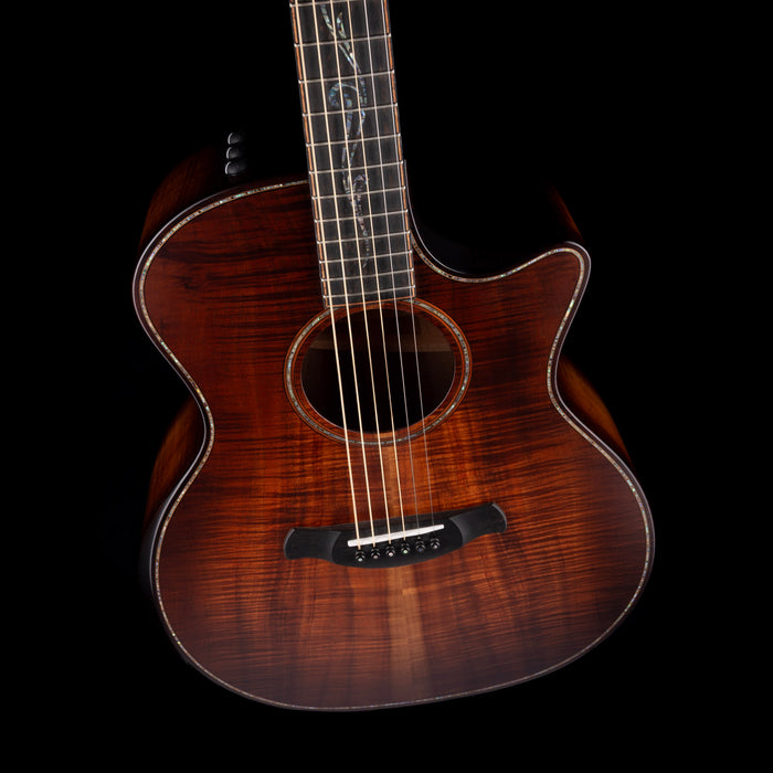 Pre Owned 2022 Taylor Builder's Edition K24ce AA Koa Kona Burst with OHSC