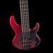 Pre Owned ESP LTD AP-5 5-String Bass in Metallic Red With OHSC
