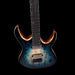Mayones Duvell Elite 6 Curly Poplar Top Turquoise Iris with Soft Case