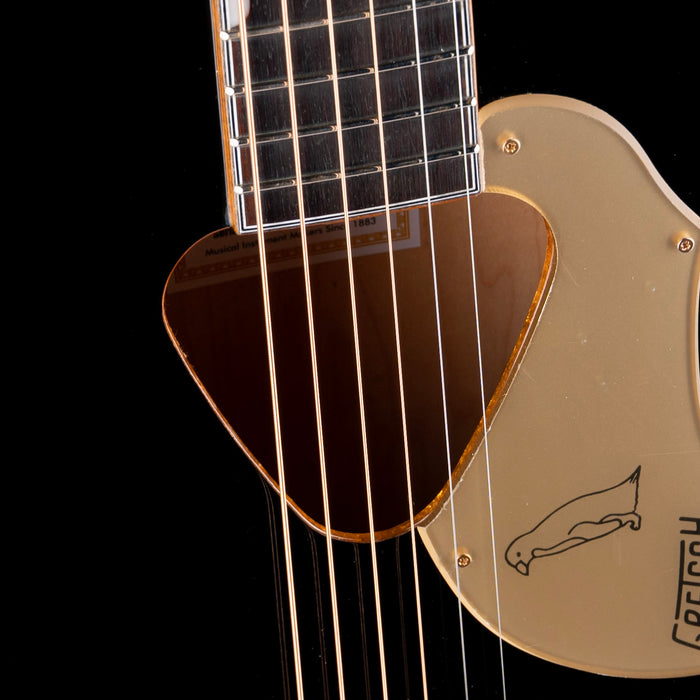 Used Gretsch G5021E Rancher Penguin Parlor Black Acoustic Electric Guitar