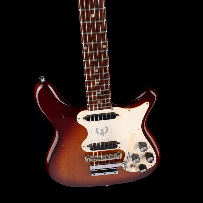 Pre Owned 1965-66 Epiphone Olympic Double Cut Sunburst With OSSC