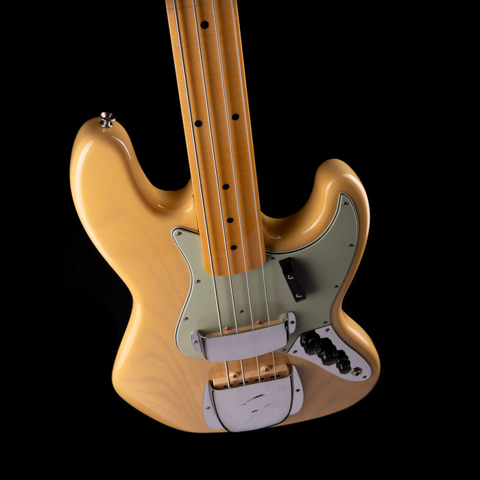 Fender Custom Shop 1964 Jazz Bass Fretless Time Capsule Natural Blonde