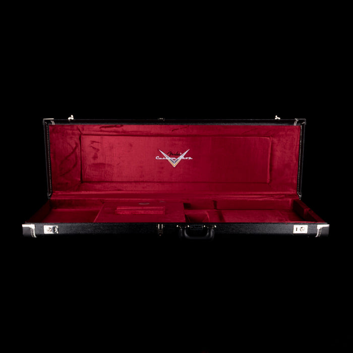 Used Fender Custom Shop G&G Bass Case Black with Maroon Interior