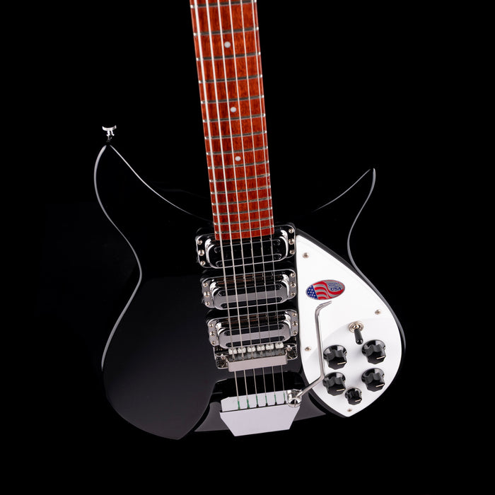 Pre Owned 2020 Rickenbacker 325 C64 Jetglo Electric Guitar With OHSC