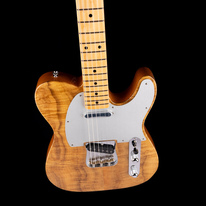 Fender Custom Shop Exotic 1959 Telecaster Figured Rose Myrtle NOS Natural With Case