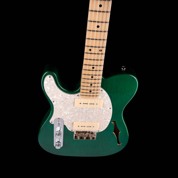 Pre Owned 2006 G&L ASAT Classic Semi-Hollow Forest Green With OHSC