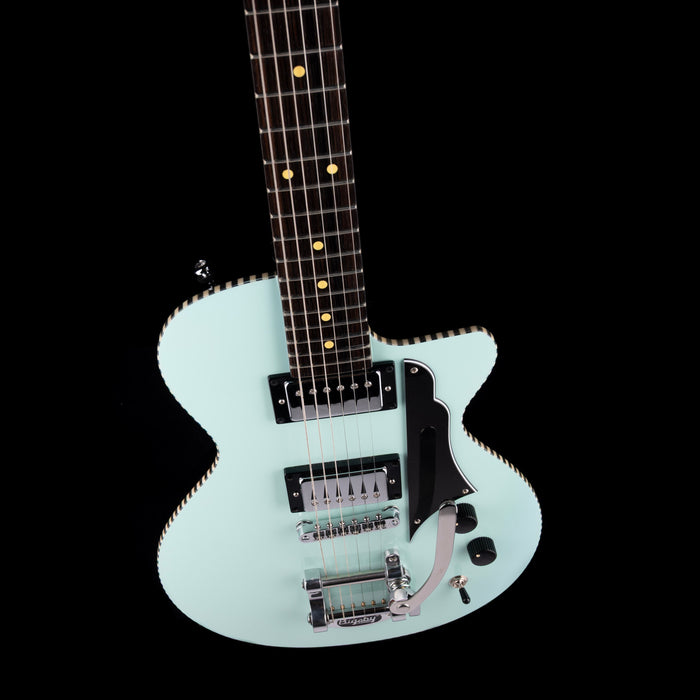 Pre Owned Reverend Rick Vito Soulshaker Oceanside Green With OHSC