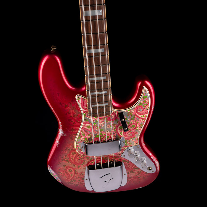 Fender Custom Shop Limited Edition Jazz Bass Relic Pink Paisley