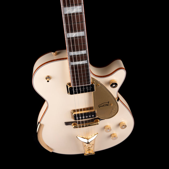 Gretsch Custom Shop Masterbuilt G6134-55 1955 White Penguin NOS Brazilian Rosewood Aged White