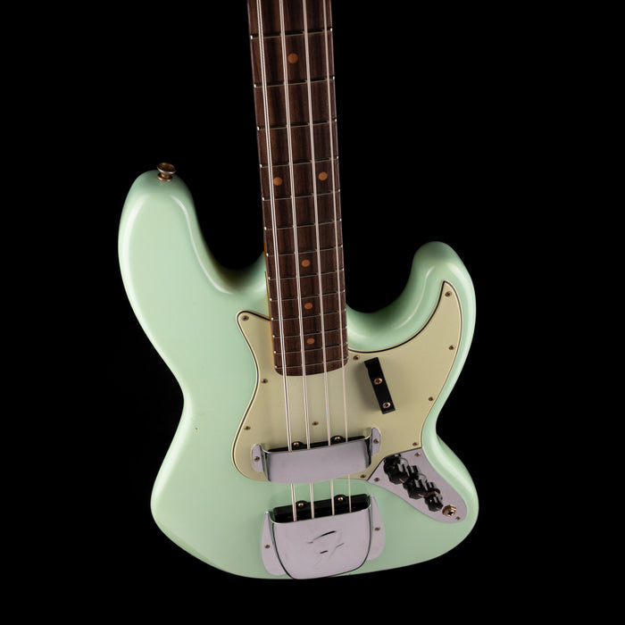 Fender Custom Shop 1962 Jazz Bass Journeyman Relic Aged Surf Green