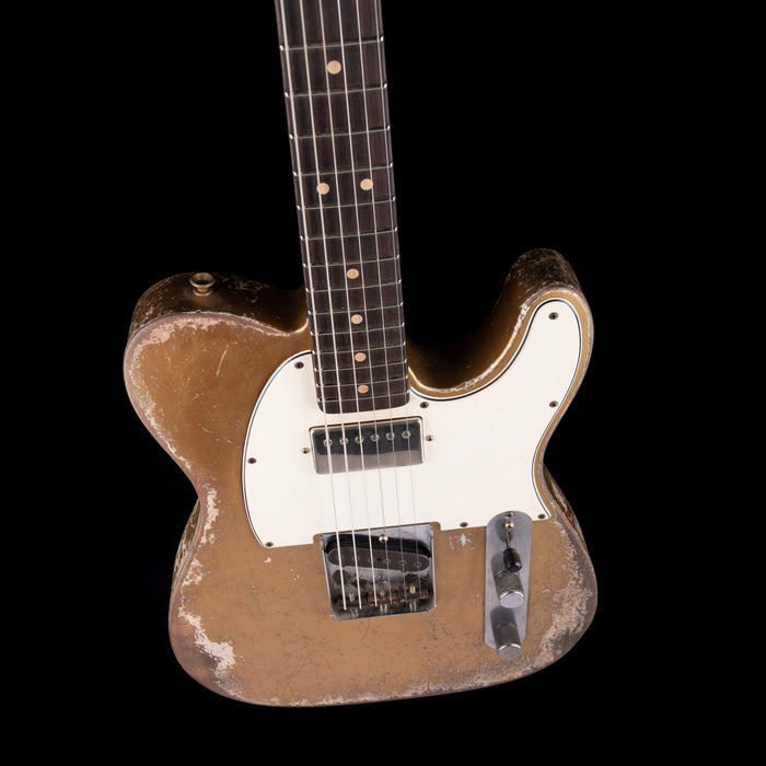 Fender Custom Shop Masterbuilt Andy Hicks 1964 Telecaster HS Ultimate Relic Aztec Gold With Case