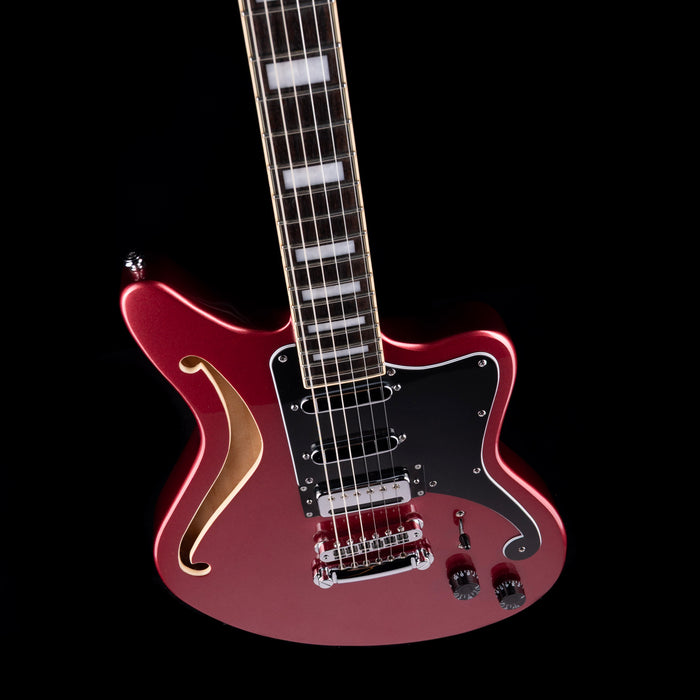 Pre Owned D'Angelico Premier Bedford SH Oxblood Semi-Hollow Body Guitar