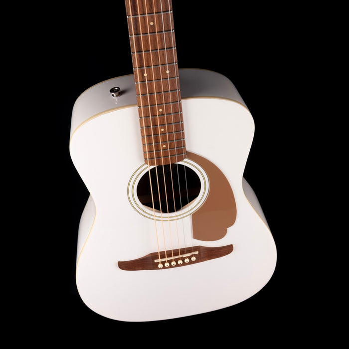 Pre Owned Fender Malibu Player Arctic Gold Acoustic Electric Guitar