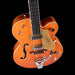 Gretsch G6120T-59 Vintage Select '59 Chet Atkins Hollow Body Lacquer Vintage Orange Stain with Case