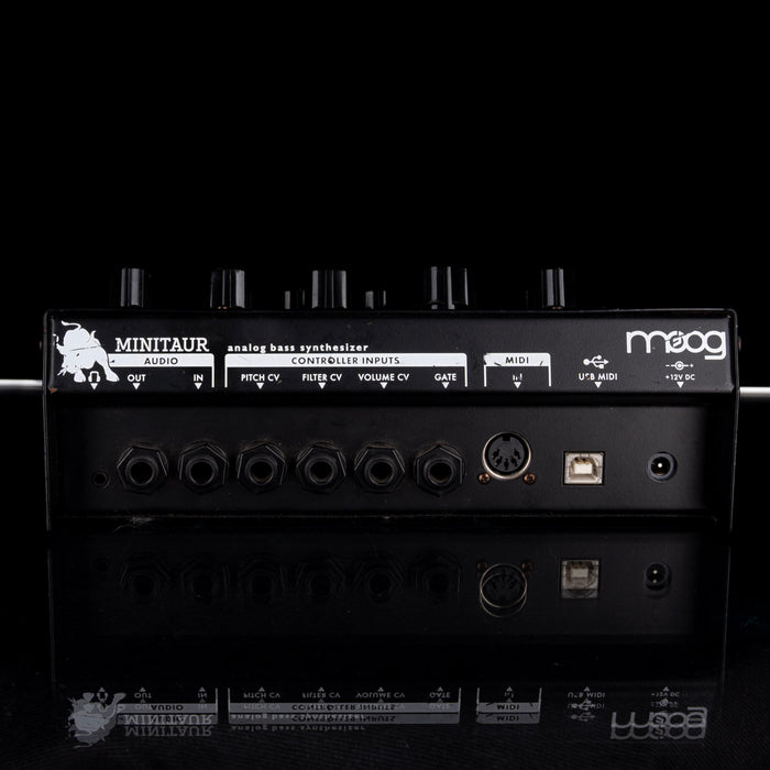 Pre Owned Moog Minitaur Analog Bass Synthesizer Module Black and Power Supply - 2