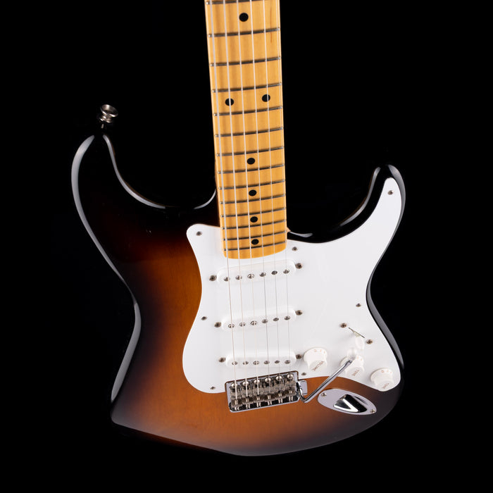 Used 2014 Fender 60th Anniversary American Vintage 1954 Stratocaster 2-Tone Sunburst with OHSC