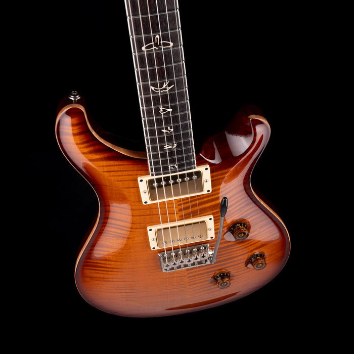 Pre Owned 2009 PRS 25th Anniversary Custom 24 Smoked Amber With OHSC