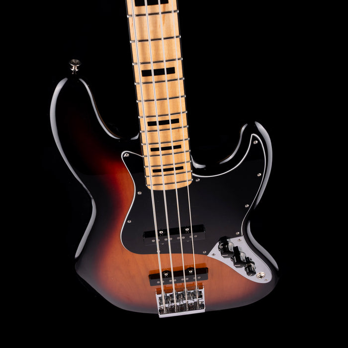Used 2020 Fender Geddy Lee Jazz Bass 3-Tone Sunburst With Gig Bag
