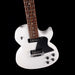 Pre Owned 2020 Gibson Les Paul Special Tribute P-90 Worn White Satin Electric Guitar With Gig Bag