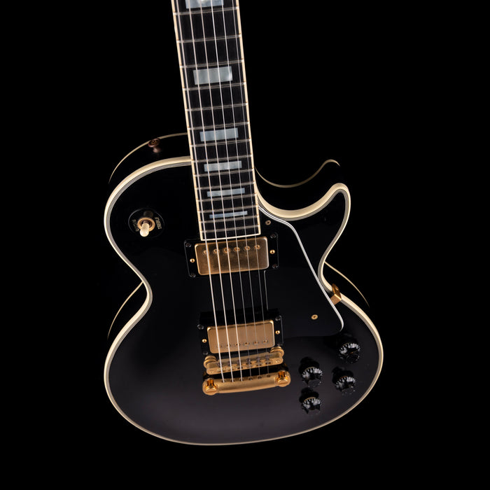 Pre Owned 1986 Gibson Les Paul Custom Ebony With OHSC