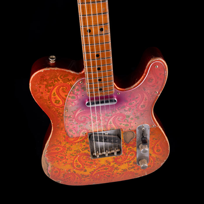 Fender Custom Shop Masterbuilt Dale Wilson 1967 Telecaster Relic Tangerine Paisley