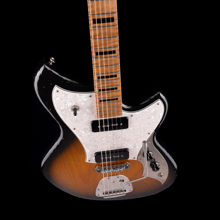 Pre Owned Novo Serus J Light Distress 2-Tone Sunburst With OSSC