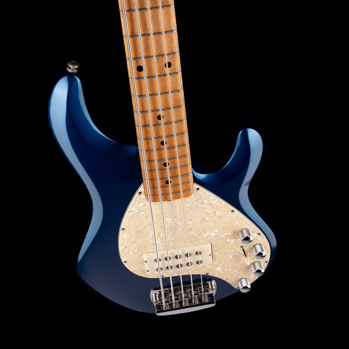 Used 1999 Ernie Ball Music Man Stingray 5 H Blue Pearl with OHSC