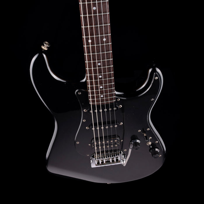Pre Owned 1986 Fender Made In Japan Contemporary Stratocaster HSS Black With HSC
