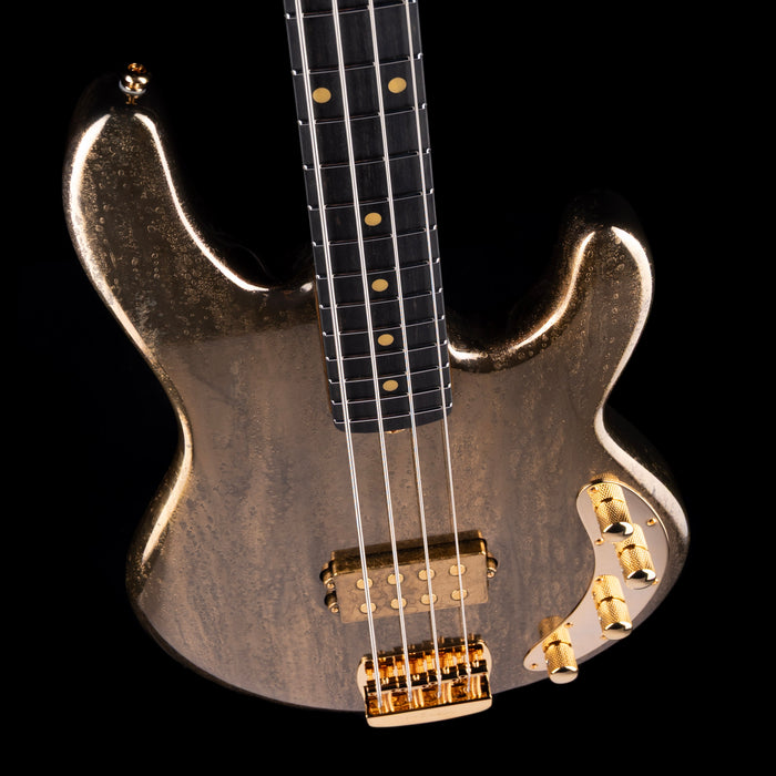Ernie Ball Music Man Limited Edition 50th Anniversary StingRay Bass Molten Gold with Case