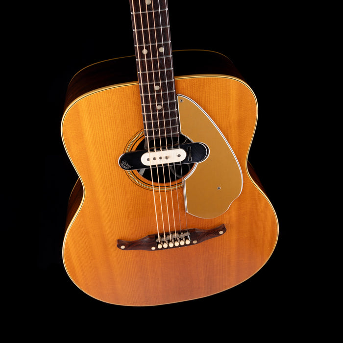 Pre Owned Vintage 1967 Fender Palomino Acoustic Guitar With OHSC